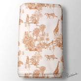 Animal Jungle Printed Fabric Material For Boutique Dresses